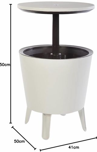 Tavolo Frigo da Giardino in Plastica