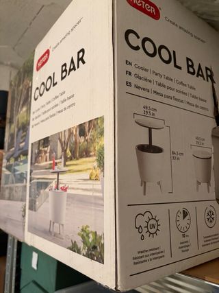 Tavolo Frigo da Giardino in Plastica