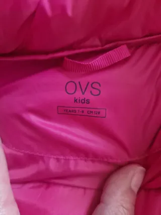 Piumino rosa bambina