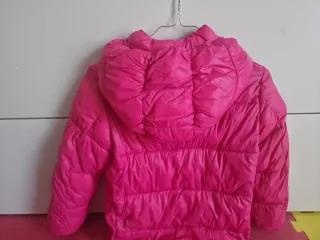 Piumino rosa bambina