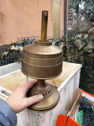 Lampada S.T.L.I. francesese con meccanismo tedesco