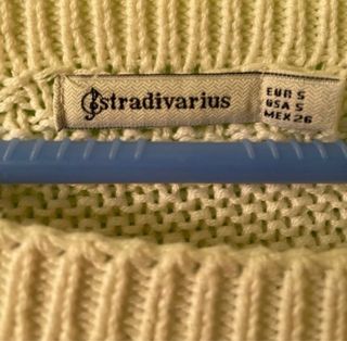 Jersey de punto blanco