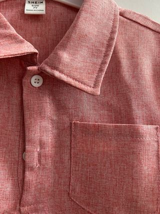 Camisa polo niño Shein talla 7. Sin usar.