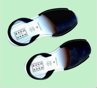 Sandalias Menorquinas Negras