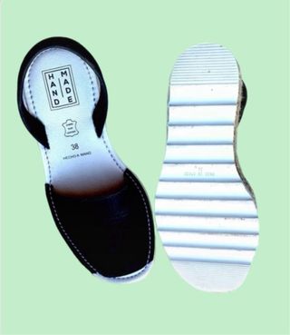 Sandalias Menorquinas Negras