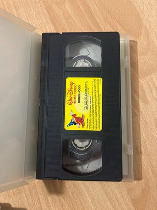 Robin Hood VHS Clásico Disney Los Clásicos