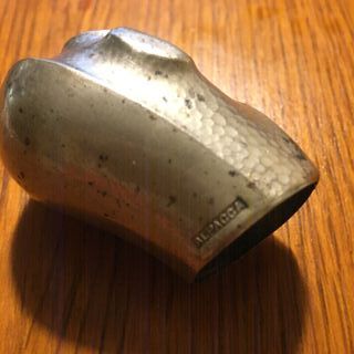 Empuñadura bastón antigua Alpaca