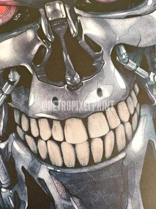 Terminator 2 Lona 50x70cm