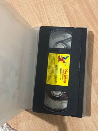 Película VHS Disney Figaro y Cleo Infantil