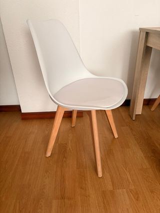 Mesa Comedor Nórdica + 6 Sillas