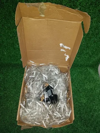 Luces LED Malla Decorativa Blanca