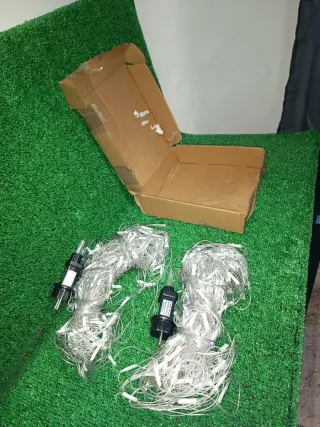 Luces LED Malla Decorativa Blanca