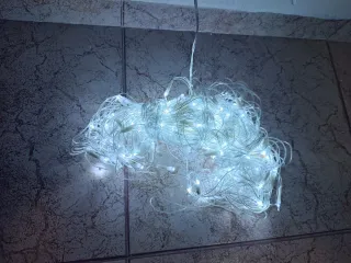 Luces LED Malla Decorativa Blanca