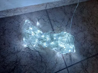 Luces LED Malla Decorativa Blanca