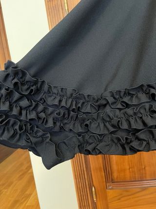 Vestido Sibilina Flamenco Negro