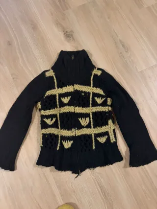 Jersey de punto con cremallera