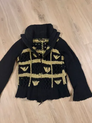 Jersey de punto con cremallera