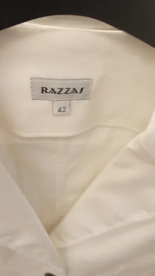 2 Chaquetas Blancas RAZZAI Talla M
