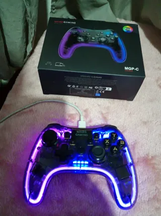 Mando PC/PS3 con Luces LED RGB