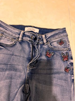 Lote 4 Pantalones Vaqueros Niña Talla 12