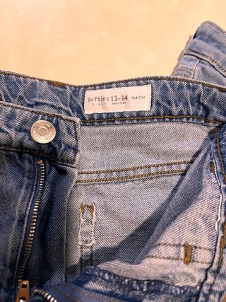 Lote 4 Pantalones Vaqueros Niña Talla 12