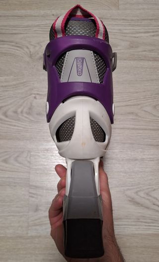 Patines Oxelo Niños Ajustables Talla Gris