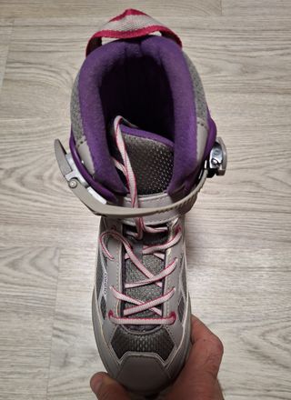 Patines Oxelo Niños Ajustables Talla Gris