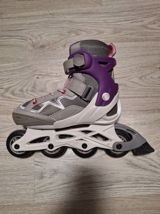 Patines Oxelo Niños Ajustables Talla Gris