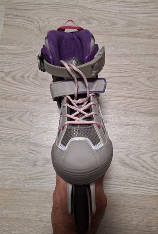 Patines Oxelo Niños Ajustables Talla Gris