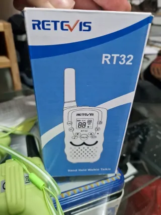 Walkie Talkies Retevis RT32 Verdes