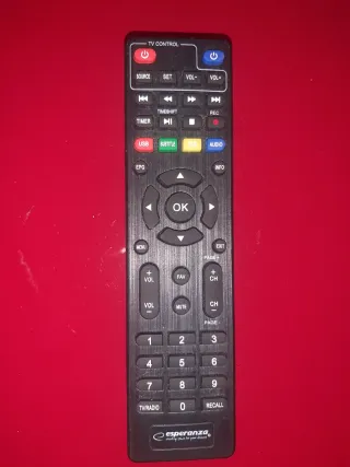 Receptor TDT Esperanza EV106P DVB-T2 HEVC H.265