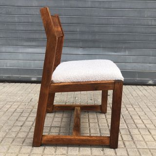 Sillas Diseño Brutalista Mid Century Vintage