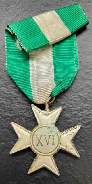Croce d'Argento per anzianità di servizio XVI anni