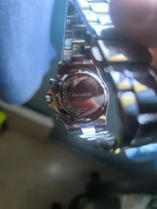 Reloj Hugo Boss Plata y Blanco