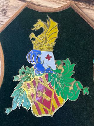 Metopa Guardia Civil 3ª Zona Valencia 1980