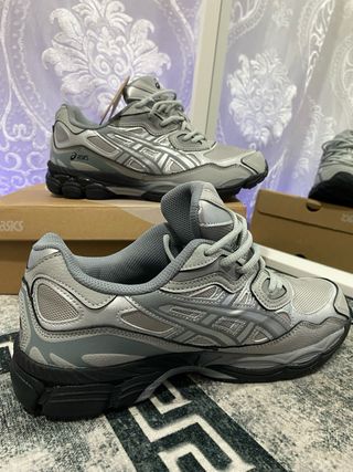 Asics Gris Plata Zapatillas Deportivas