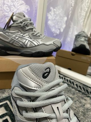 Asics Gris Plata Zapatillas Deportivas