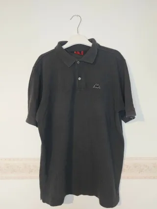 Polo Kappa Uomo Grigio Antracite M