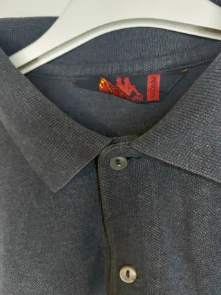 Polo Kappa Uomo Grigio Antracite M