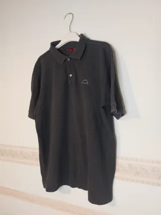 Polo Kappa Uomo Grigio Antracite M