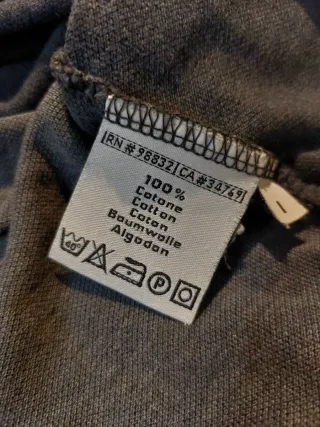 Polo Kappa Uomo Grigio Antracite M