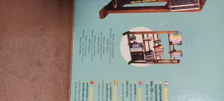 Estantería multimedia TOPODIS madera