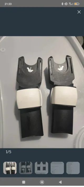 Adaptadores Bugaboo Fox Maxi-Cosi