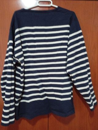 Jersey rayas azul y blanco Conservatoire du Littor