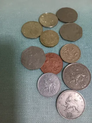 Lote de monedas antiguas