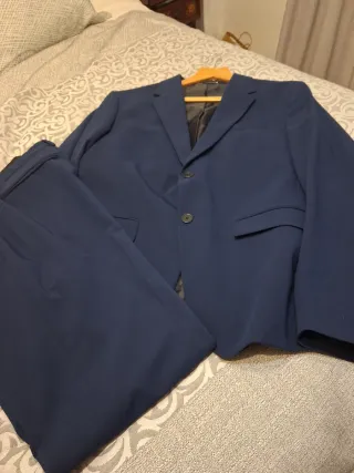 Traje de chaqueta Zara azul hombre