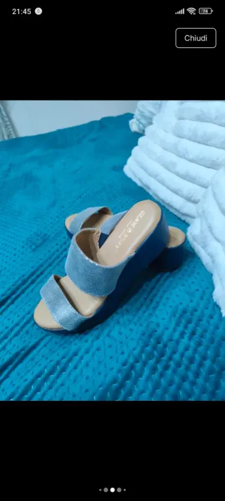 Sandali donna zeppa