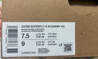 Botas de fútbol Nike niño T40.5