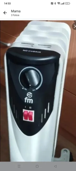 Radiador eléctrico FM