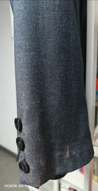 Traje (Americana 48, Pantalón 42) gris